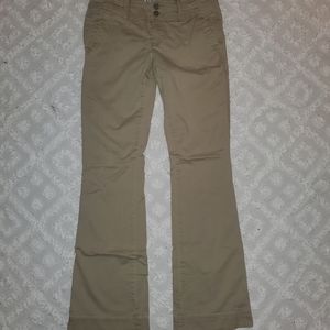 American Eagle Size 0 Bootcut Khakis